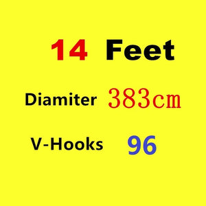 Planet Gates 14ft 96 Trampoline Mat 6FT/8FT/10FT/12FT/13FT/14FT/15FT/16FT For Kids Indoor Sport Trampoline Parts Replacement  Outdoor Jumping