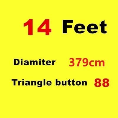 Planet Gates 14ft 96 Trampoline Mat 6FT/8FT/10FT/12FT/13FT/14FT/15FT/16FT For Kids Indoor Sport Trampoline Parts Replacement  Outdoor Jumping