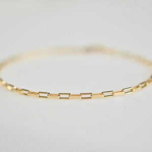 Planet Gates 14K Gold Filled Chain Bracelet Handmade Jewelry Boho Charms Bracelets Vintage Anklets for Women Bridesmaid Gift Gold Bracelet