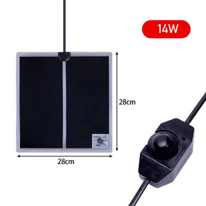 Planet Gates 14W 5-35W Terrarium Reptiles Heat Mat Climbing Pet Heating Warm Pads Adjustable Temperature Controller Mats Reptiles Supplies EU