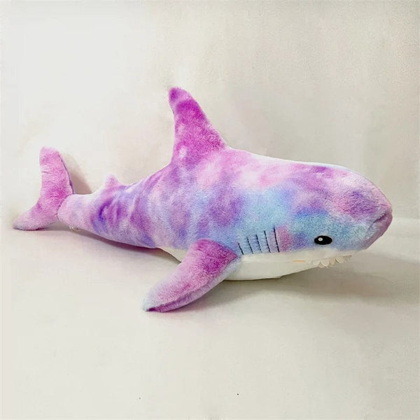 Planet Gates 15-140cm Colorful Shark Plush Toy Blue/Pink/Grey Stuffed Animal Fish Soft Doll Whale Sleep Pillow Kawaii Gift for Kid Girl Boys