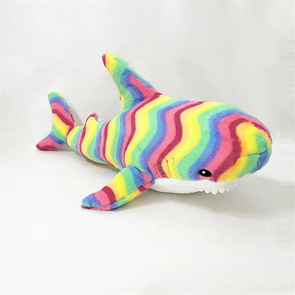 Planet Gates 15-140cm Colorful Shark Plush Toy Blue/Pink/Grey Stuffed Animal Fish Soft Doll Whale Sleep Pillow Kawaii Gift for Kid Girl Boys