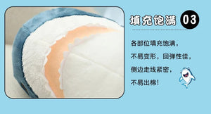 Planet Gates 15-140cm Colorful Shark Plush Toy Blue/Pink/Grey Stuffed Animal Fish Soft Doll Whale Sleep Pillow Kawaii Gift for Kid Girl Boys