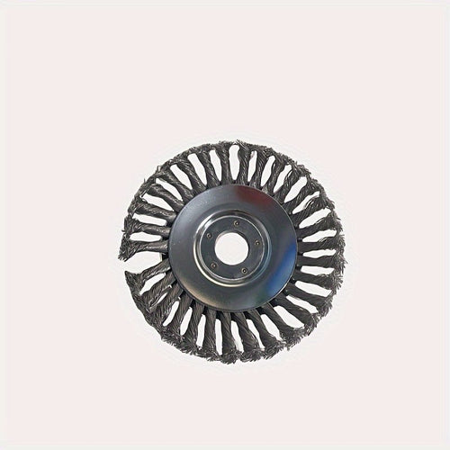 Planet Gates 15.24 cm 1pc Steel Wire Wheel Garden Weed Brush Lawn Mower Grass Eater Trimmer Brush Cutter Tools Garden Grass Trimmer Head Weed Brush