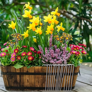 Planet Gates 15/25pcs Galvanized Garden Landscape Pin, U-shaped Lawn Fabric Landscape Pin For Safety Garden Flower Plants Supplies, Garden Balcony Planting Supplies, Planters & Container Accessories