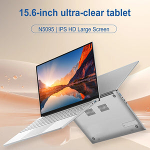 Planet Gates 15.6 Inch Laptop 32GB Ram 2TB SSD Windows 11 Notebook Pc Gamer N5095 Office Computer with Backlit Fingerprint Wifi Camera