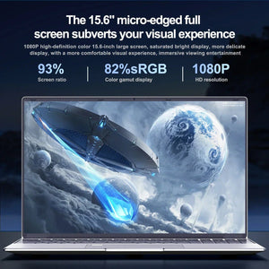 Planet Gates 15.6"Laptop Intel Celeron N5095 notebook gamer 32GB RAM 2TB SSD Office Study PC Computer Windows 11 1920*1080 Resolution laptop
