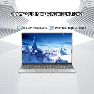Planet Gates 15.6"Laptop Intel Celeron N5095 notebook gamer 32GB RAM 2TB SSD Office Study PC Computer Windows 11 1920*1080 Resolution laptop