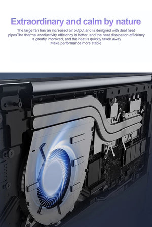 Planet Gates 15.6" Ultra Slim Laptop 16GB RAM 2TB SSD Intel N3700 Notebook Gamer  1920*1080  Display Office Study Computer PC Windows 11 Pro