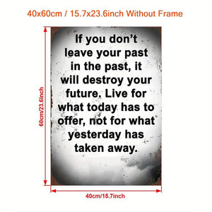 Planet Gates 15.7*23.6inch/40*60cmunframe Inspirational Motivational Quotes Canvas Wall Art Decor Poster for Home Office Farmhouse Bar Coffee Shop Kitchen Living Room Bedroom