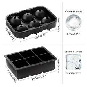 Planet Gates 15 grid Cube Diamond Rose Shaped Ice Cube Mould Food Grade Silicone Square Round Ice Cube Maker Tray High Quality Mold For Bar Making Drinks