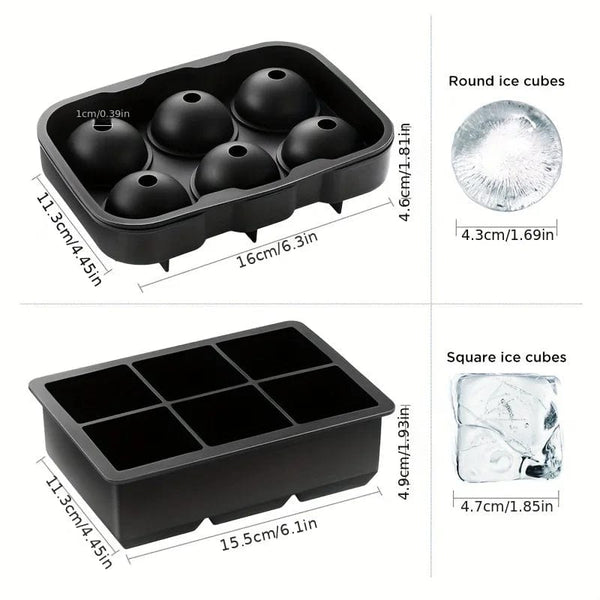 Planet Gates 15 grid Cube Diamond Rose Shaped Ice Cube Mould Food Grade Silicone Square Round Ice Cube Maker Tray High Quality Mold For Bar Making Drinks