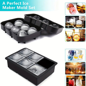 Planet Gates 15 grid Cube Diamond Rose Shaped Ice Cube Mould Food Grade Silicone Square Round Ice Cube Maker Tray High Quality Mold For Bar Making Drinks