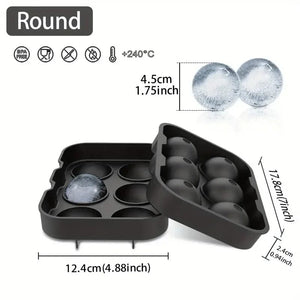 Planet Gates 15 grid Cube Diamond Rose Shaped Ice Cube Mould Food Grade Silicone Square Round Ice Cube Maker Tray High Quality Mold For Bar Making Drinks
