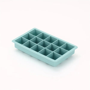 Planet Gates 15 Grid Silicone Ice Cube Mold Big Square Ice Cube Tray Mold Ice Cube Maker Non-toxic Durable Bar Pub Wine Ice Blocks Maker