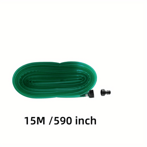 Planet Gates 15 Meters 1 Set, Sprinkler And Soaker Hose Ground Soaker Garden Hose Savings 70% Water Dripping Water Hose Perfect For Garden Flowers Beds