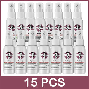 Planet Gates 15 PCS Pet insect repellent spray Drive away fleas lice ticks Sterilization Relieve skin itching Suitable for deworming cats and dogs