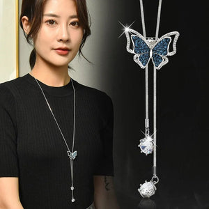 Planet Gates 15 Women Pendant Necklaces Drop Long Paragraph Sweater Chain  Decorative Crystal Necklace Pendant