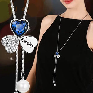 Planet Gates 15 Women Pendant Necklaces Drop Long Paragraph Sweater Chain  Decorative Crystal Necklace Pendant