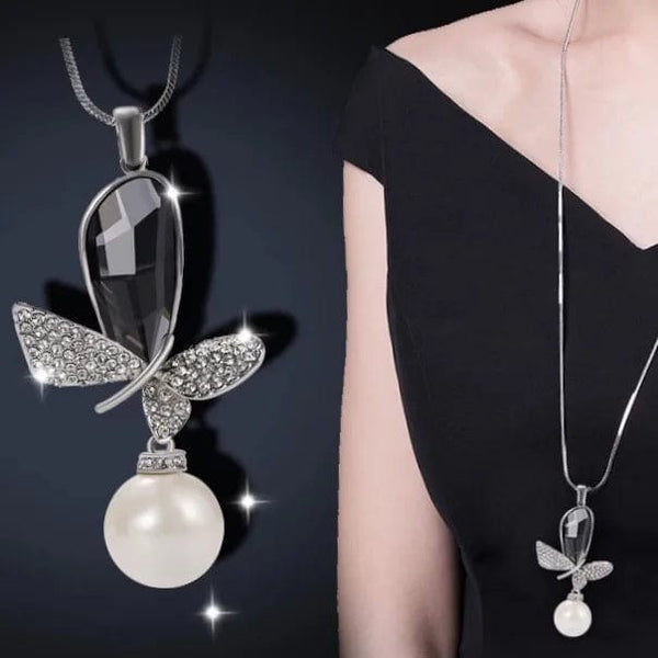 Planet Gates 15 Women Pendant Necklaces Drop Long Paragraph Sweater Chain  Decorative Crystal Necklace Pendant
