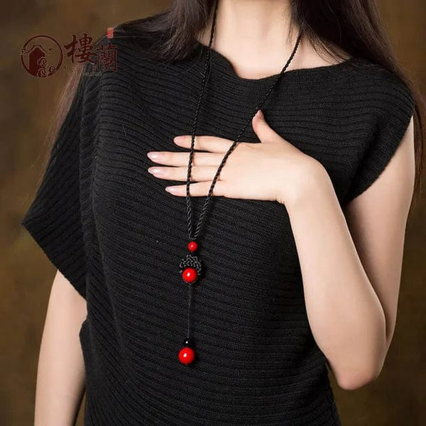 Planet Gates 15 Women Pendant Necklaces Drop Long Paragraph Sweater Chain  Decorative Crystal Necklace Pendant