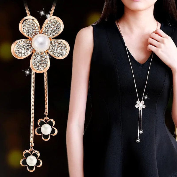 Planet Gates 15 Women Pendant Necklaces Drop Long Paragraph Sweater Chain  Decorative Crystal Necklace Pendant