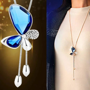 Planet Gates 15 Women Pendant Necklaces Drop Long Paragraph Sweater Chain  Decorative Crystal Necklace Pendant