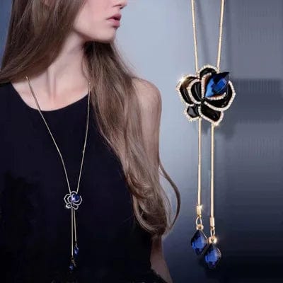 Planet Gates 15 Women Pendant Necklaces Drop Long Paragraph Sweater Chain  Decorative Crystal Necklace Pendant