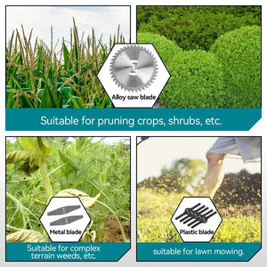 Planet Gates 1500W 7 Inch Cordless Electric Lawn Mower Length Adjustable Handheld Rechargeable Garden Pruning Tools For Makita 18V Battery