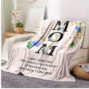 Planet Gates 150cm*200cm 1pc Gifts For Mom Blanket, Mom Gifts From Daughter Son, Best Mom Ever Gifts, Birthday Gifts For Mom Throw Blanket, I Love You Mom Gifts, Unique Mom Gift, Gifts For Mom