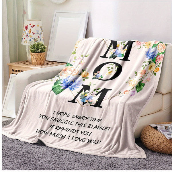 Planet Gates 150cm*200cm 1pc Gifts For Mom Blanket, Mom Gifts From Daughter Son, Best Mom Ever Gifts, Birthday Gifts For Mom Throw Blanket, I Love You Mom Gifts, Unique Mom Gift, Gifts For Mom
