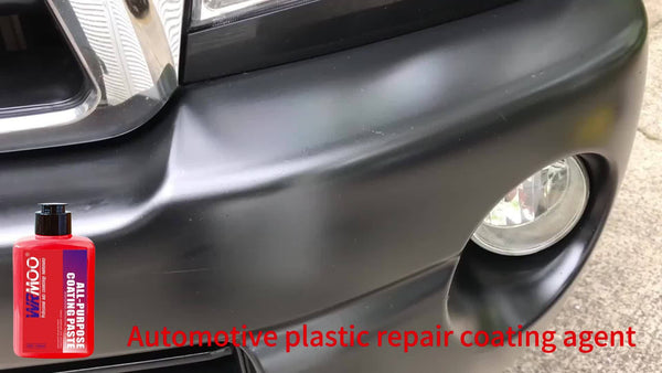 Planet Gates 150ml 150ml Car Plastic Repair Coating Agent, Car Plastic Rubber Exterior Repair Agent, Cleaning Brush Repair Agent, Bright Sealing Brightening Agent