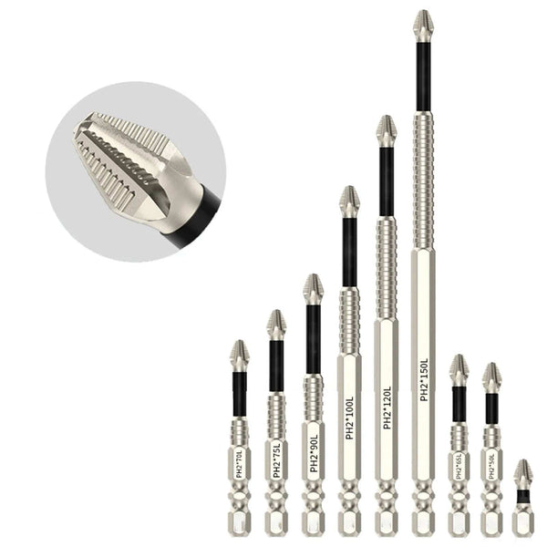 Planet Gates 150mm / CHINA 1pc Magnetic Screwdriver Bit Alloy Steel  Anti-Slip Long Drill Bits 1/4 Hex Shank PH2 Head Screwdriver Bit Hand Tools 25-150mm