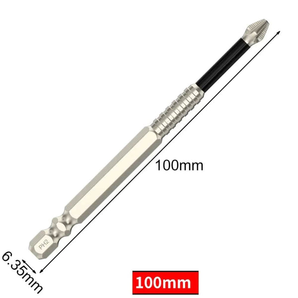 Planet Gates 150mm / CHINA 1pc Magnetic Screwdriver Bit Alloy Steel  Anti-Slip Long Drill Bits 1/4 Hex Shank PH2 Head Screwdriver Bit Hand Tools 25-150mm