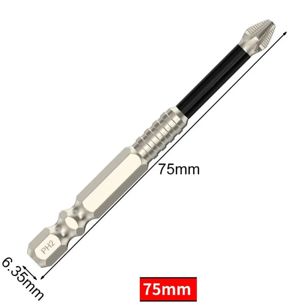 Planet Gates 150mm / CHINA 1pc Magnetic Screwdriver Bit Alloy Steel  Anti-Slip Long Drill Bits 1/4 Hex Shank PH2 Head Screwdriver Bit Hand Tools 25-150mm