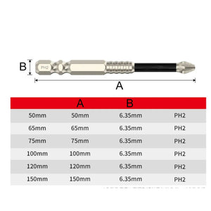 Planet Gates 150mm / CHINA 1pc Magnetic Screwdriver Bit Alloy Steel  Anti-Slip Long Drill Bits 1/4 Hex Shank PH2 Head Screwdriver Bit Hand Tools 25-150mm