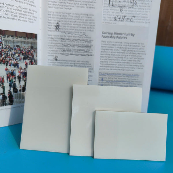 Planet Gates 150sheets 3Packs150Sheets Stickers  Transparent Sticky Notebook Pads Notepads Clear Bookmark Read Book Stationery School Supplie