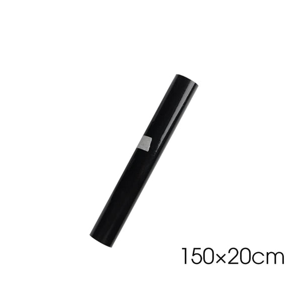 Planet Gates 150X50cm Gloss Black Car Body Film Vinyl Wrap Decals Self Adhesive Sticker Motorcycles Bike Auto Skin Color Changing Films 150*50cm