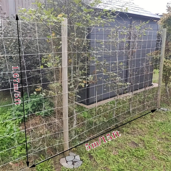 Planet Gates 152.4cm*4.57meter / 1pc 1pc, 121.92cm*243.84cm/152.4cm*4.57meter Plant Climbing Net, Support Climbing Plants And Resist Bad Weather Conditions. Use It To Support Tomatoes, Cucumbers, Beans, And Other Climbing Plants. Just Use A Rope Or Clip To Hang