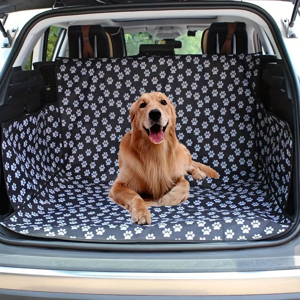 Planet Gates 155X105X33cm Waterpoof Pet Dog Car Rear Back Seat Carrier Cover Mat Blanket Hammock Cushion Protector For Cat Puppy Animal Golden Retriever