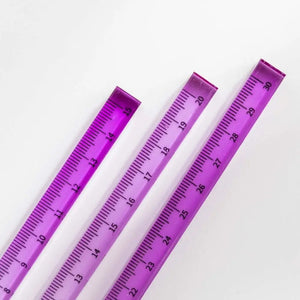 Planet Gates 15cm 20cm 30cm Gradient Straight Rulers INS Transparent Dividing DIY Drawing Tools Acrylic Drafting Math Drawing Ruler Office