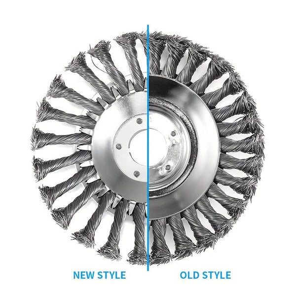 Planet Gates 15cm/5.9in 1pc Garden Lawn Mower Head Weed Brush, Wire Wheel, Garden Weed Brush, Lawn Mower, Grass Trimmer, Cutting Tool