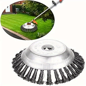 Planet Gates 15cm/5.9in 1pc Garden Lawn Mower Head Weed Brush, Wire Wheel, Garden Weed Brush, Lawn Mower, Grass Trimmer, Cutting Tool