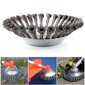 Planet Gates 15cm/5.9in 1pc Garden Lawn Mower Head Weed Brush, Wire Wheel, Garden Weed Brush, Lawn Mower, Grass Trimmer, Cutting Tool