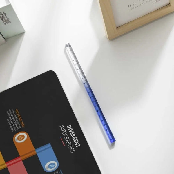 Planet Gates 15cm-C 15cm 20cm 30cm Gradient Straight Rulers INS Transparent Dividing DIY Drawing Tools Acrylic Drafting Math Drawing Ruler Office