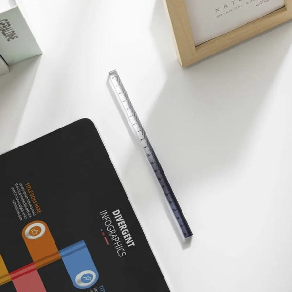 Planet Gates 15cm-E 15cm 20cm 30cm Gradient Straight Rulers INS Transparent Dividing DIY Drawing Tools Acrylic Drafting Math Drawing Ruler Office