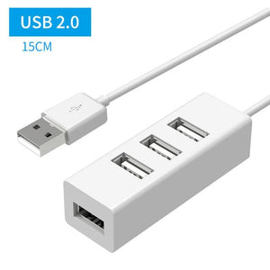 Planet Gates 15cm EARDECO High Speed USB HUB Stand Multi USB Splitter 4 Ports Expander Multiple USB Expander Computer Accessories For Laptop PC