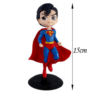 Planet Gates 15cm opp 10 11 Pieces Of Disney's Avengers Characters Spider-Man Iron Man Captain America Thor Wonder Woman. Action Figure Decorative Toys