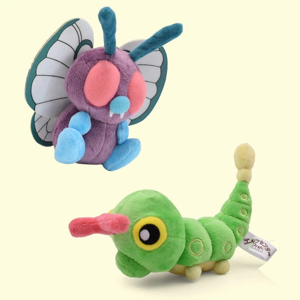 Planet Gates 15cm Pokemon Butterfree Caterpie Scolipede Weedle Plush Cartoon Cute Plush Toys Soft Stuffed Kawaii Doll Birthday Gift For Kids