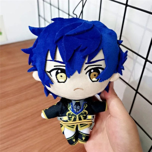 Planet Gates 15cm Sazanami Jun / As Picture New 15cm Ensemble Stars Plush Toy Shiina Niki Amagi Rinne Ran Nagisa Saegusa Ibara Himeru Ayase Mayoi Plushie Doll  Xmas Gift
